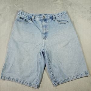 Vintage Rocawear Baggy Jean Shorts Mens Size 38 Blue Denim Y2K 90s Rapper